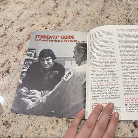 Rare Vintage All About Letters United States‎ Postal Service Handbook 1979 T53 - Picture 11 of 11